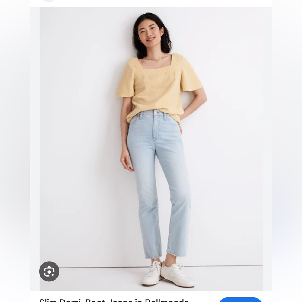 Madewell - Slim Demi Boot - size 28 Tall